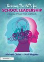 "Clearing the Path for SCHOOL LEADERSHIP: A Journey of Head, Heart, and Hands." Zwei Profil-Silhouetten mit Zahnrädern.