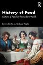 „History of Food: Cultures of Food in the Modern World“ von Simone Cinotto und Gabriele Proglio. Drei Frauen in traditioneller Kleidung stoßen an.