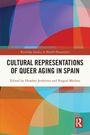 "Cultural Representations of Queer Aging in Spain" von Heather Jerónimo und Raquel Medina. Bunte geometrische Formen.