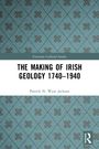 "The Making of Irish Geology 1740–1940" von Patrick N. Wyse Jackson, gemustertes türkisfarbenes Design.