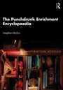 Text: "The Punchdrunk Enrichment Encyclopaedia" von Josephine Machon und "Inspiration Station". Bücherregal mit Dekorationen.