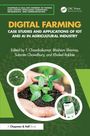 „Digital Farming: Case Studies and Applications of IoT and AI in Agricultural Industry“ steht oben. Hände halten eine kleine Pflanze.