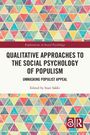 Qualitative Approaches to the Social Psychology of Populism, Buch