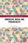 "Immersive Media and Prosociality" von Fernando Canet. Buntes Dreiecks-Muster als Hintergrund, stilisiertes Logo unten rechts.