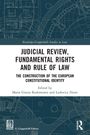Titel: "Judicial Review, Fundamental Rights and Rule of Law". Technische blaue Zeichnungen im Hintergrund.