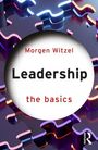 "Morgen Witzel - Leadership the basics." Bunte adäquate Puzzleteile mit Lichteffekten im Hintergrund.
