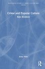 "Crime and Popular Culture: Rule Breakers" von Jenny Wise. Blauer Hintergrund mit feinen weißen Linienmuster.