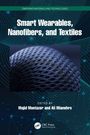 Cover mit dem Titel: "Smart Wearables, Nanofibers, and Textiles". Abgebildet ist eine Nahaufnahme eines Textilgewebes.