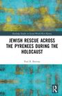 "Jewish Rescue Across the Pyrenees During the Holocaust" von Paul R. Bartrop; farbig-abstrakte Hintergrundkunst in Blau und Gelb.