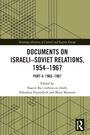"Documents on Israeli–Soviet Relations, 1954–1967, Part 4: 1965–1967. Grünes geometrisches Muster, Routledge-Logo."