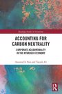 Assunta Di Vaio: Accounting for Carbon Neutrality, Buch