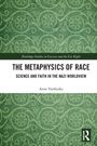 „Routledge Studies in Fascism and the Far Right: The Metaphysics of Race“, Amit Varshizky. Grünes Muster mit Logo.
