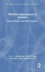 "Effective Assessment in Schools: Beyond Basics and Best Practices" in weißer Schrift auf blauem Hintergrund. Links unten ein Logo.