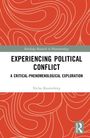 EXPRESSING POLITICAL CONFLICT: A Critical-Phenomenological Exploration. Niclas Rautenberg. Rotes Muster im Hintergrund.