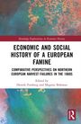 Titel: "Economic and Social History of a European Famine". Autoren: Henrik Forsberg, Magnus Bohman. Abstraktes Aquarell.