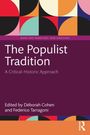 Oben steht "MARX AND MARXISMS: NEW HORIZONS", darunter "The Populist Tradition", ein buntes geometrisches Design.