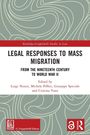 "Legal Responses to Mass Migration" ist der Titel, mit Autoren- und Herausgebernamen. Grauer Hintergrund mit weißen Linien.