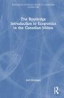 Blauer Hintergrund, titelgebender Text: "The Routledge Introduction to Ecopoetics in the Canadian Milieu" von Joel Deshaye.