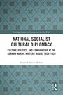Text: "National Socialist Cultural Diplomacy", "Culture, Politics, and Comradeship", Autor: Frederik Forrai Ørskov. Hintergrund: Muster.