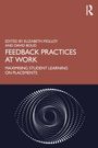 "Edited by Elizabeth Molloy and David Boud. Feedback Practices at Work. Maximising Student Learning on Placements." Kreisförmiges Muster mit weißen Punkten.