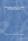 „Challenging Cases in Paediatric Respiratory Medicine“, blaue abstrakte Linien auf dem Cover, CRC Press-Logo rechts unten.