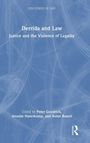 Derrida and Law, Buch