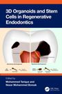 „3D Organoids and Stem Cells in Regenerative Endodontics“. Illustration zweier Zahndiagramme zur Dentingenese.