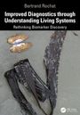"Improved Diagnostics through Understanding Living Systems. Muscheln und Seetang auf grauem Hintergrund."