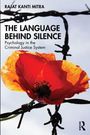 „THE LANGUAGE BEHIND SILENCE“, darunter „Psychology in the Criminal Justice System“. Roter Mohn vor Stacheldraht.