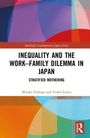 Text: "INEQUALITY AND THE WORK–FAMILY DILEMMA IN JAPAN: STRATIFIED MOTHERING". Bunte geometrische Formen im Hintergrund.