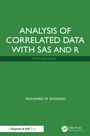 "Analysis of Correlated Data with SAS and R, Fifth Edition" von Mohamed M. Shoukri. Grünes Buchcover, Logo von CRC Press.