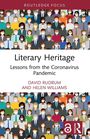 Titel: "Literary Heritage: Lessons from the Coronavirus Pandemic" von David Rudrum und Helen Williams. Illustration vieler Menschen mit Masken.