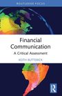 Keith Butterick: Financial Communication, Buch