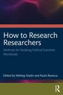 How to Research Researchers, Buch