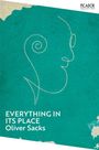 Oliver Sacks: Everything in Its Place, Buch