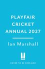 "PLAYFAIR CRICKET ANNUAL 2027, Ian Marshall." Hellblaues Cover mit weißem Text und einem quadratischen Logo darunter.
