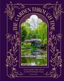 "The Garden Through Time", "Every Garden Tells a Story Let the Past Inspire Yours", Thomas Rutter. Goldene Pflanzenmuster.