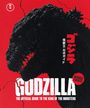 "Godzilla: The Official Guide to the King of the Monsters. Revised & Updated." Schwarze Silhouette auf rotem Hintergrund.