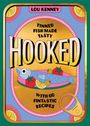 Text: HOOKED. Illustrativ gestaltete Fischdose mit Zitrone und Tomaten.