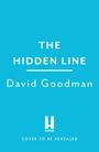 "The Hidden Line" von David Goodman, hellblauer Hintergrund mit weißem Text, Headline-Logo unten.