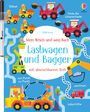 : Mein Wisch-und-weg-Buch: Lastwagen und Bagger, Buch