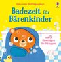 : Babys erstes Stoffklappenbuch: Badezeit für Bärenkinder, Buch