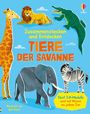 : Zusammenstecken und Entdecken: Tiere der Savanne, Buch