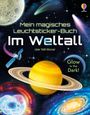 Emily Bone: Mein magisches Leuchtsticker-Buch: Im Weltall, Buch