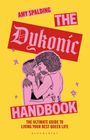 "AMY SPALDING THE Dykonic HANDBOOK THE ULTIMATE GUIDE TO LIVING YOUR BEST QUEER LIFE," Illustration zweier Frauen.
