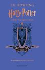 Der Text lautet: "J.K. Rowling, Harry Potter and the Philosopher's Stone, Ravenclaw, Hogwarts House Edition." Ein Wappen ist abgebildet.