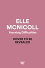 Text: „ELLE MCNICOLL Yearning Difficulties COVER TO BE REVEALED“. Rosa Hintergrund, schlichte Gestaltung.