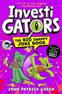 "InvestiGators: The Big Snappy Joke Book" von John Patrick Green. Zwei Krokodile, eines mit Banane, auf lila Hintergrund.