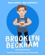 Oben steht "Nepo Babies, Big Ambitions". Unten "Brooklyn Beckham". Illustration: Ein Mann hält einen Burger.