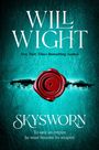 „Will Wight“, „New York Times Bestselling Author“, „Skysworn“, „To save an empire he must become its weapon“. Rotes Siegel.